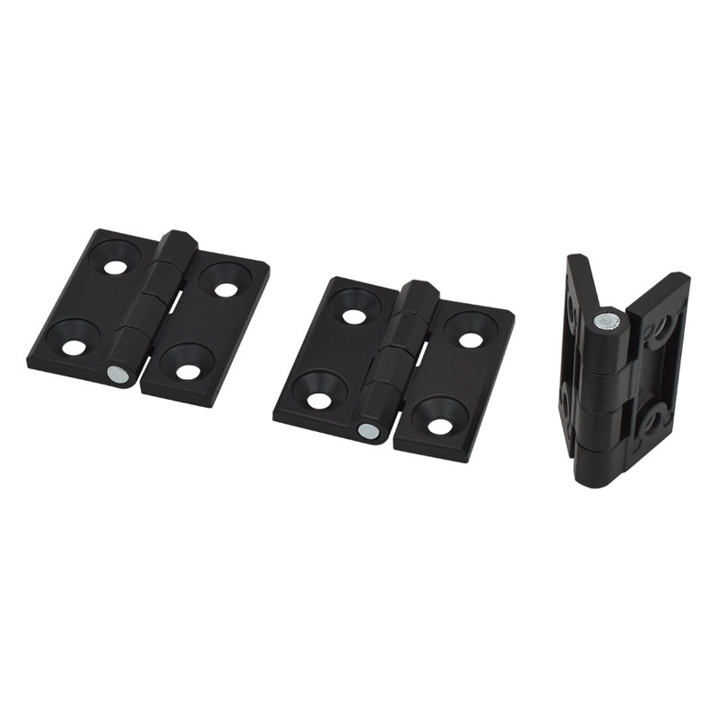 Black 38-3/16" Track Sliding Barn Door Hardware Kit