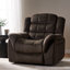 Design classique, tissu moelleux, fauteuil inclinable oscillant-1142438776