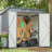 6'X4' All Weather Backyard Tool Shed - Black, Lawn Storage House Structure