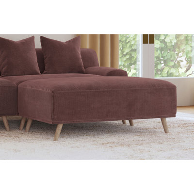 Repose-pieds Myamarie Corduroy