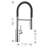 Catris Flexo Semi-Pro Pull-Down Dual-Spray Kitchen Faucet-50901465