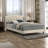 Aurella Upholstered Wingback Bed with Headboard-12316818