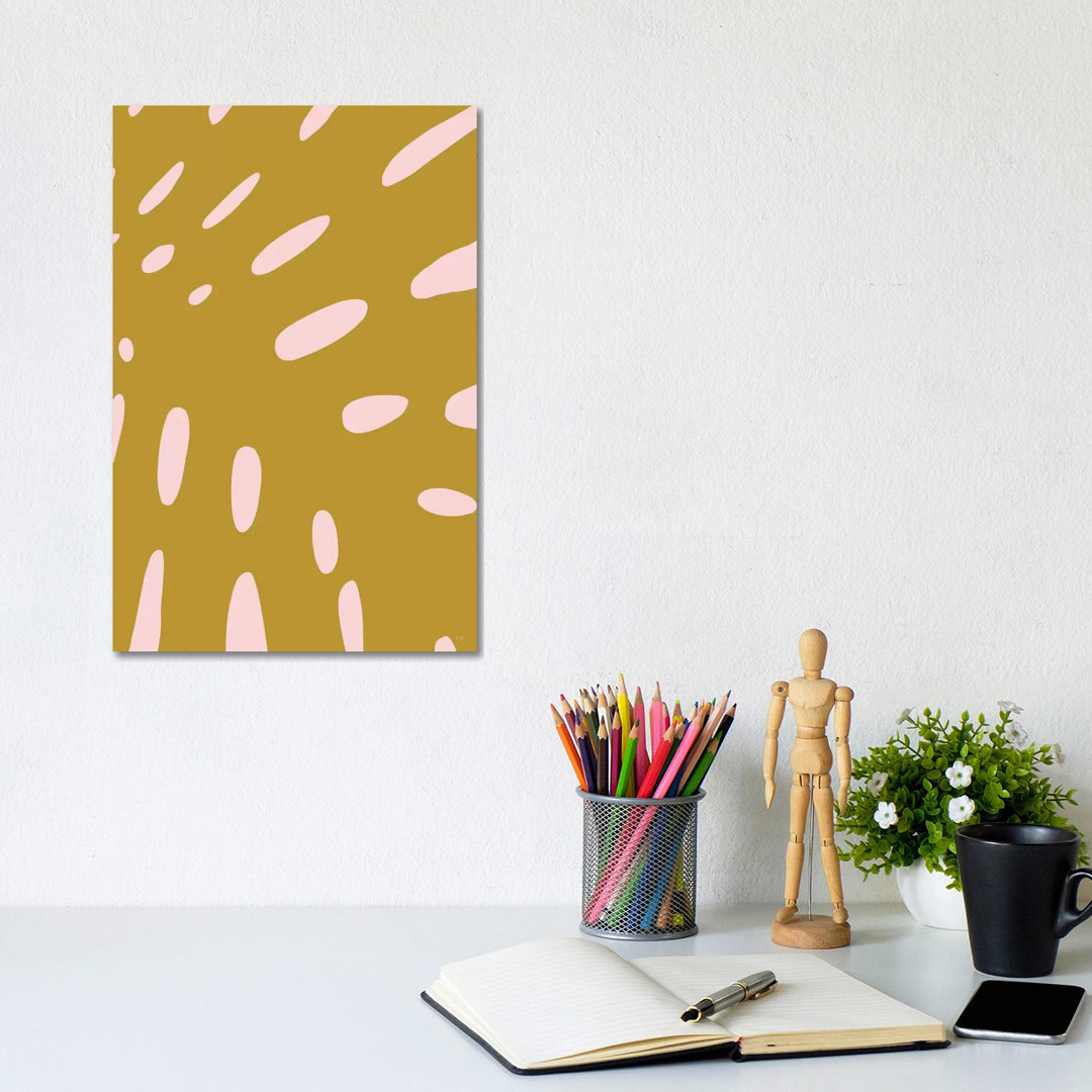 Under the Palm Trees by Linda Gobeta - Wrapped Canvas Graphic Art