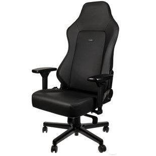 Noblechairs Adjustable Reclining Ergonomic Swiveling PC & Racing Game Chair in Black