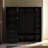 American Style 4-in-1 Hall Tree With Padded Bench, 4 Hooks, And Adjustable Storage Shelves