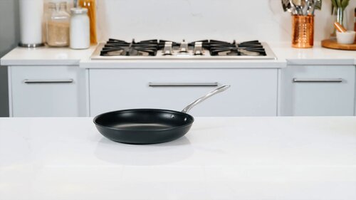  KitchenAid Classic Forged 3-layer German Engineered, Non-Stick  28 cm Frying Pan, Induction, Oven Safe, Black: Home & Kitchen