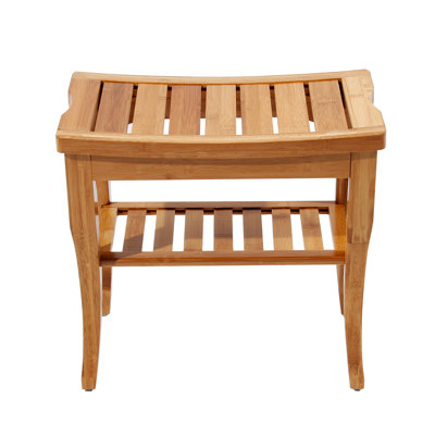 Thacker 18.7'' W Bamboo Shower Bench