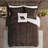 King Size Comforter - To 1 Comforter, 2 Shams, Decorative Pillow Soft And Comfortable Brown Design Cozy Reverse Fabric 20"w X 36"l 18"w 18"l Relaxing Moments-118754059-118754061