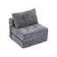 1 Seater Chenille Sofa Bed-1684569931