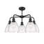 Lustre à intensité variable en verre 5 lumières Amenda-94485217