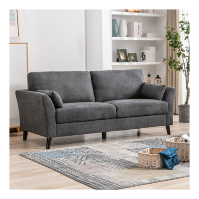 Damian 77" Woven Fabric Sofa
