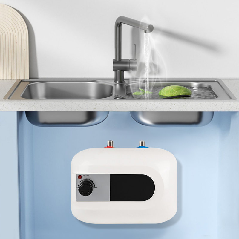 Chauffe-eau électrique mini-réservoir 1,6 gallons 1,5 kW