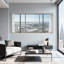 Scénario et paysages urbains, ensemble de 3 impressions sur toile-829907760