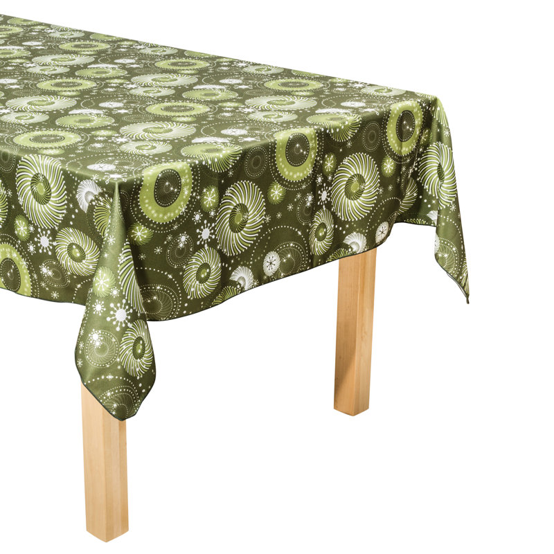 Nappe Santiago, Ronde l 60 po, Vert