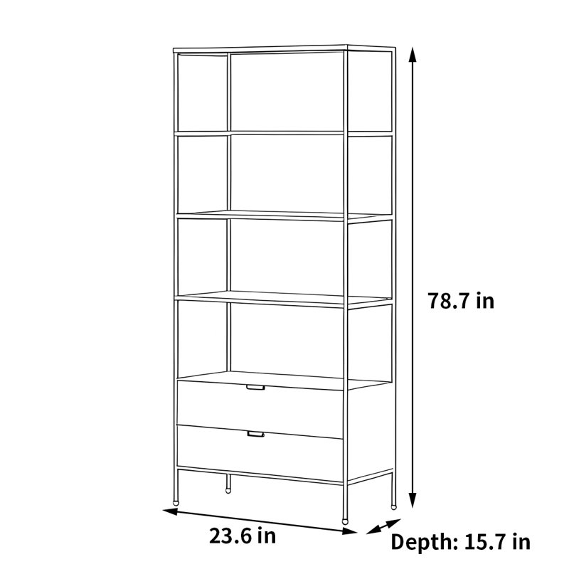 Delilah, (4 tablettes) H 78,7 po x l 23,6 po x P 15,7 po