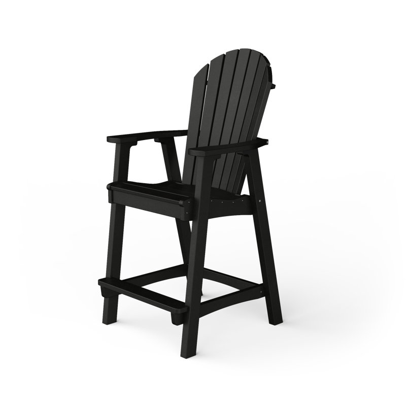 Chaise de patio Wisby, Noir