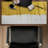 Golden stripe - 15.75"x31.50" Desk mat
