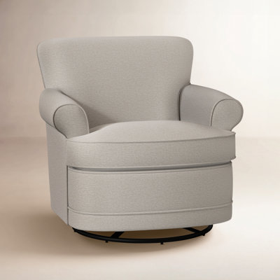 Maxton Upholstered Swivel Armchair