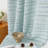 Ombre Gradient Striped Jacquard Light Filtering Curtain Pair-841408967-846046794