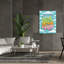 Toile épique Graffiti «Blue Skies Ahead» par Club Daydream, 40 po x 54 po-117540084