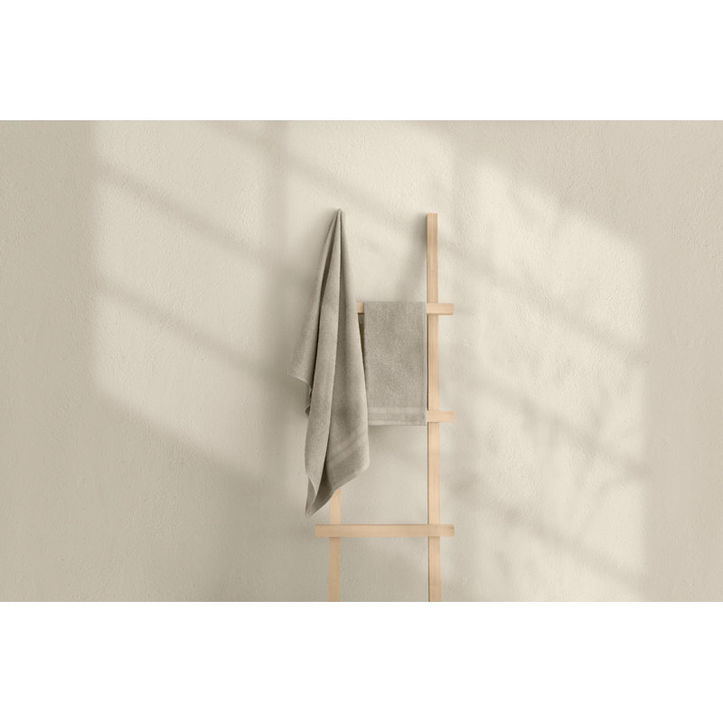 Ensemble de serviettes de bain luxueuses (2 pièces), 100% coton, beige | Comprend une serviette à main de 19,7 po x 35,4 po et une serviette de bain de 35,4 po x 59,1 po | Doux, absorbant, lavable à la machine à 104 ° F | Parfait pour une utilisation quotidienne et un confort semblable à celui d'un spa