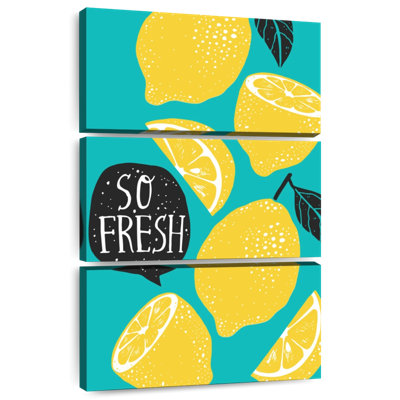 Yarlin Fresh Lemons Typography