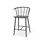 Tabouret en métal noir L 21,3 po l 21,3 po Loriana