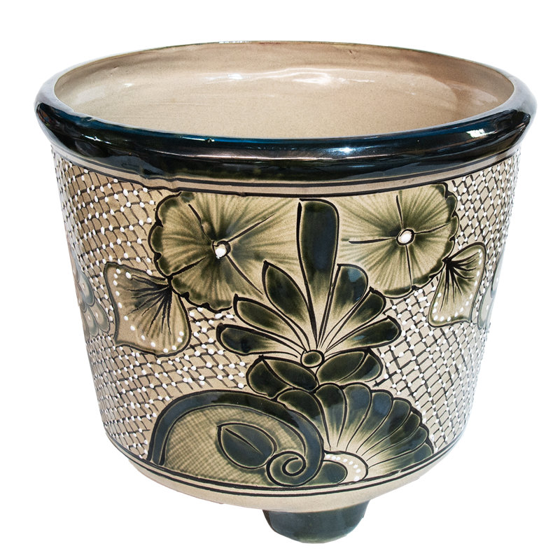 Pot à fleurs Desert Green Talavera