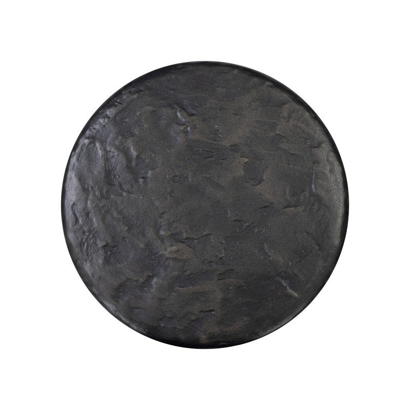 Cora End Table, Obsidian Concrete
