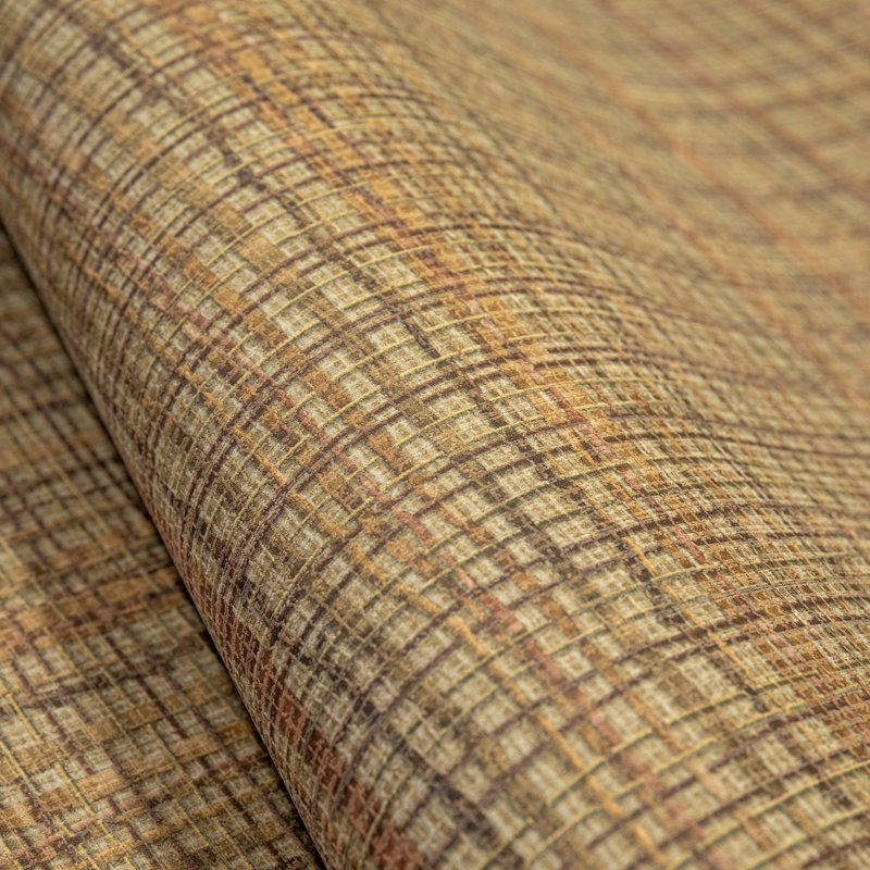 Pepper Fondo Wild Grass Effect Wallpaper Roll, Brown