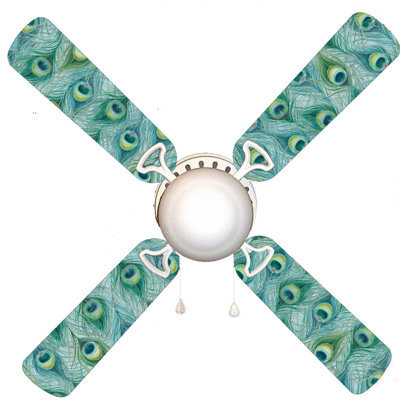 Ventilateur de plafond 4 pales 42 "
