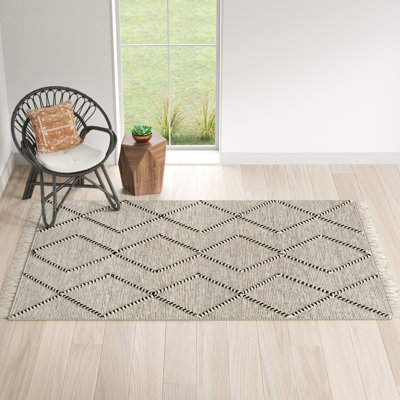 Gagliano Flatweave Wool/Polyester Geometric Rug