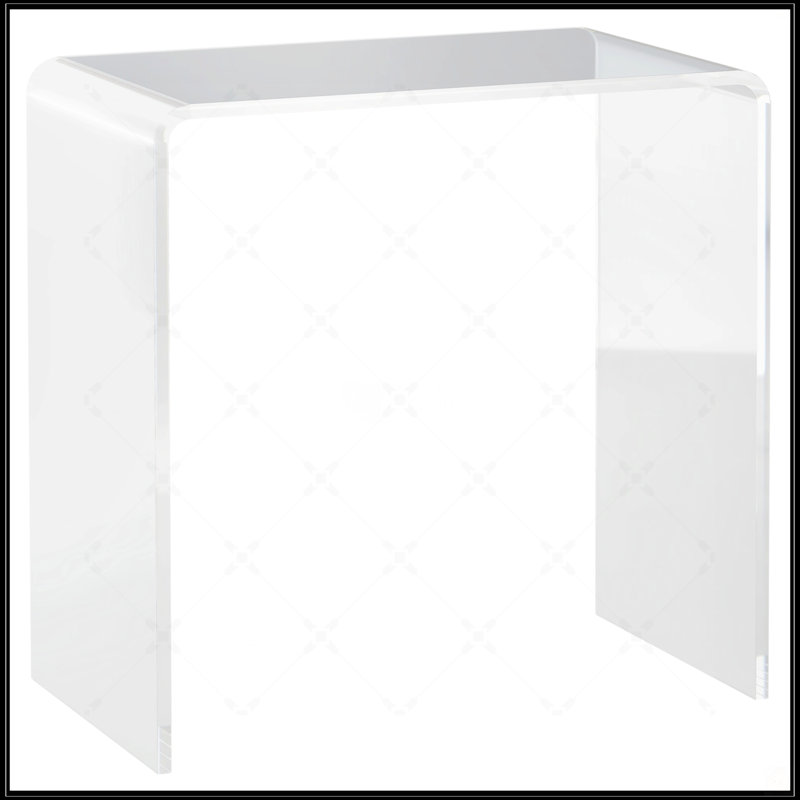 Table basse rectangulaire en acrylique 21 mm
