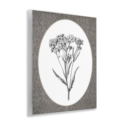"Vintage Baby's Breath", art mural sur plaque