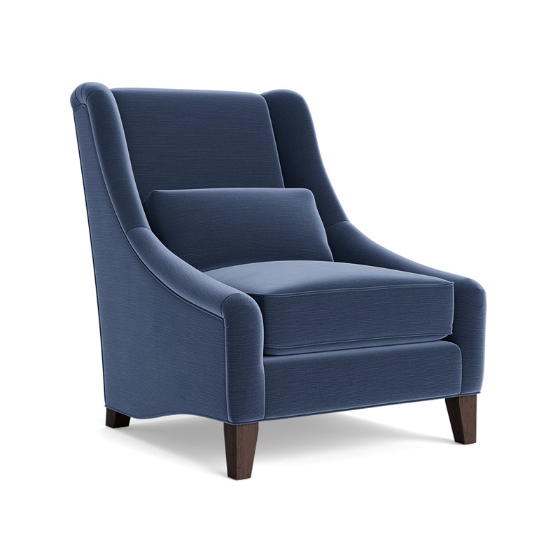 Fauteuil Adriana, Coton bleu marine