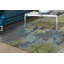 Tapis abstrait vert / bleu Aristarkh-469811334