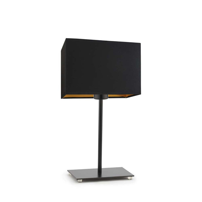 Cyra 40Cm Table Lamp, Black, Black
