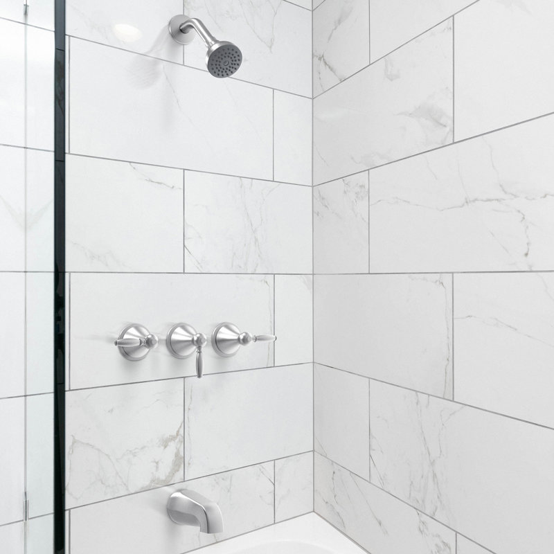 Tub & Shower Faucet with Rough in-Valve