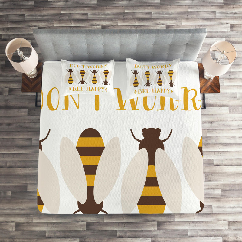 Coverlet, King Bedspread + 2 Shams