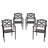 Outdoor Stacking Dining Armchair with Cushions
