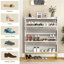 Armoire de rangement pour chaussures 20 paires avec tablettes réglables