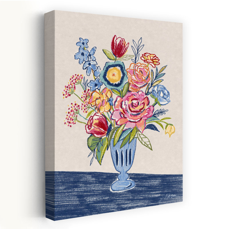 Art floral nature printanier, 18" H x 12" W