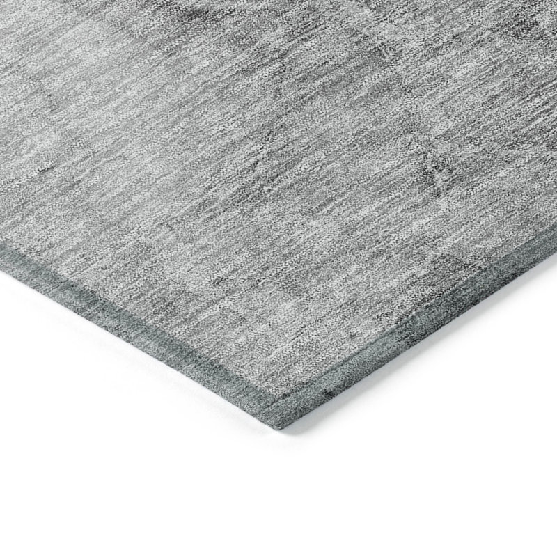 Tapis intérieur / extérieur argenté 8 'x 10'