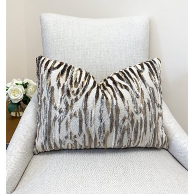 Housse de coussin en velours Flow