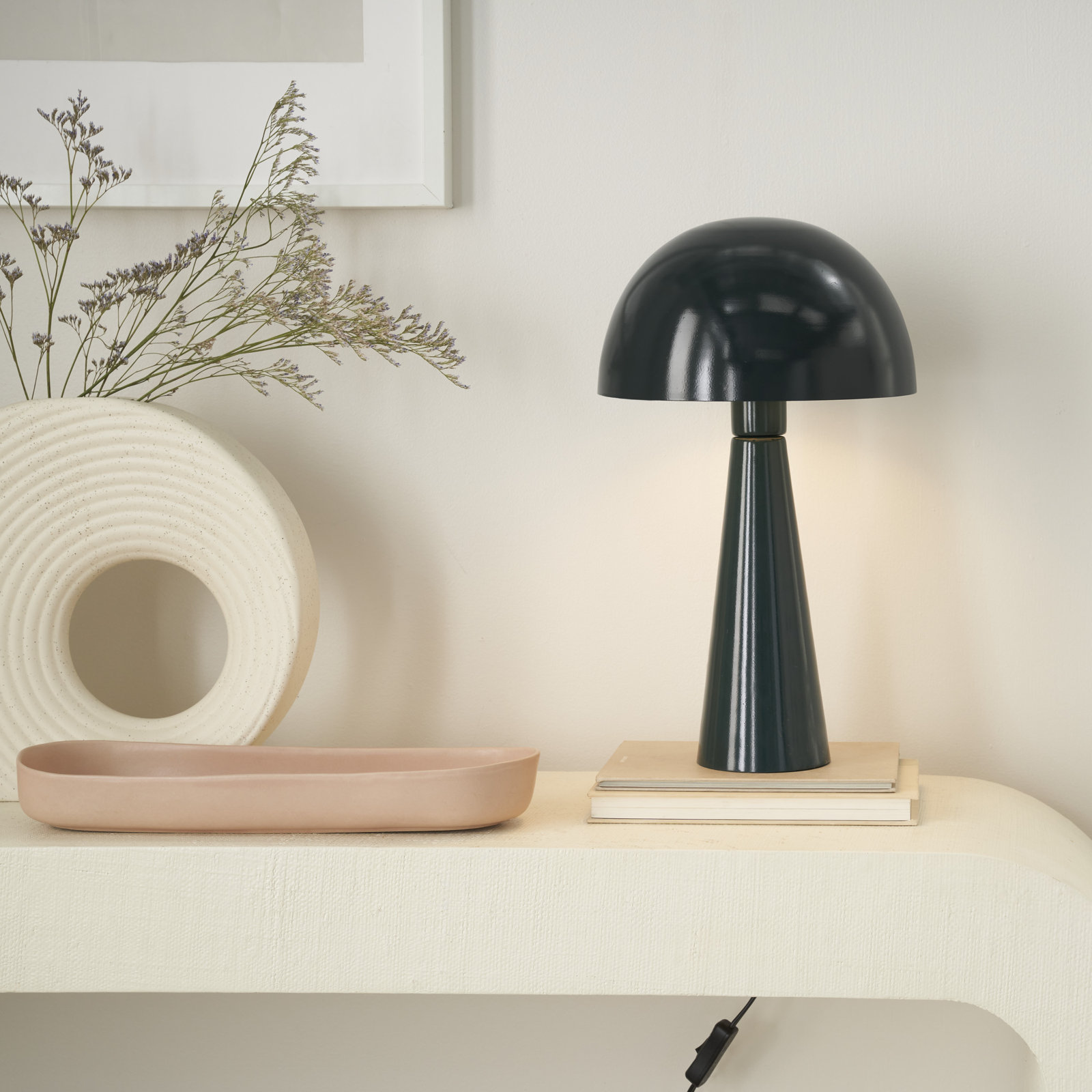 Berit Table Lamp, Green