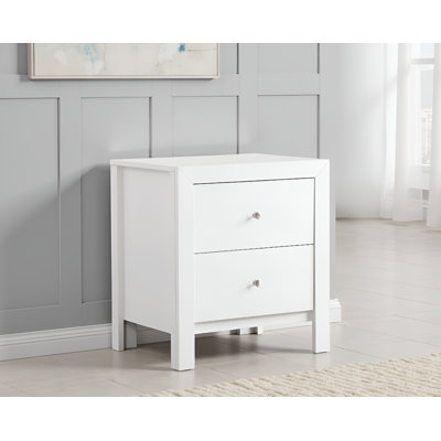 Table de chevet blanche Jarett