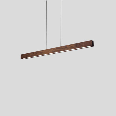 Una 3 - Light LED Kitchen Island Pendant - Uplight and Downlight