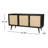 57.25" Wide Mango Solid Wood Sideboard-461485437