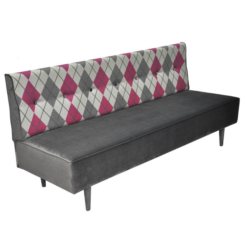 Wzór Sofa, Grey and pink