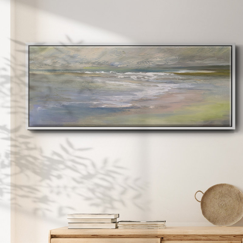 Beach Light II- Framed Canvas